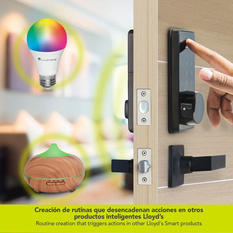 Cerrojo Inteligente Bluetooth con Gateway WiFi (LC-1331)