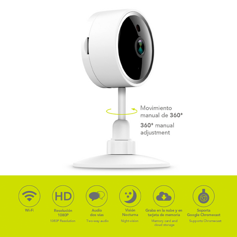 Cámara inteligente WiFi (LC-1219)