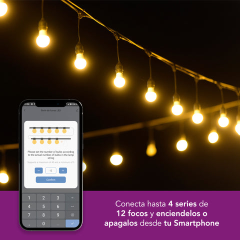 Serie de Focos LED Inteligentes para Exterior (LC-1352)