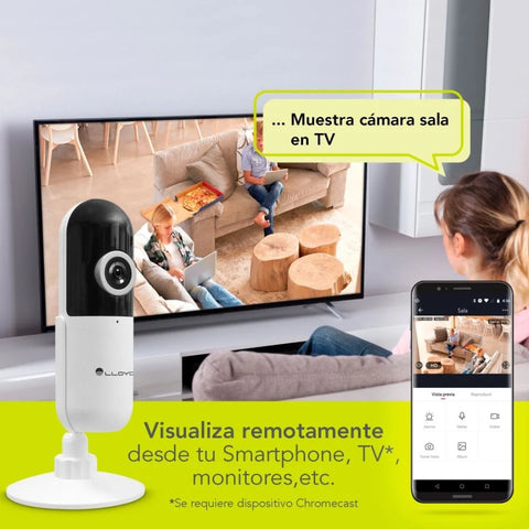 Set de 2 cámaras inteligentes WiFi FHD (LC-1183)