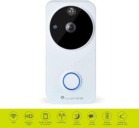Video interfón Inteligente WiFi de baterías (LC-1223)