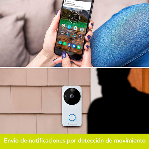 Video interfón Inteligente WiFi de baterías (LC-1223)