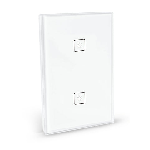 Interruptor de pared WiFi de 2 apagadores (LC-1266)