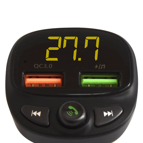 Transmisor Bluetooth para auto 7.1 X 4 X 4 CM (LV-8004)