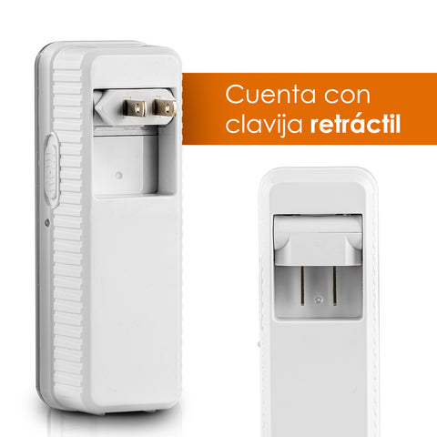 Juego de 2 Lámparas de Emergencia Compactas 250 lúmenes (LP-345)