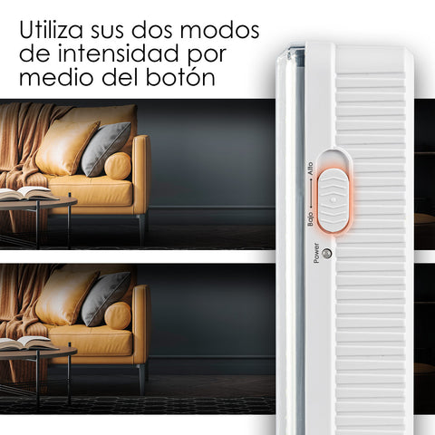 Juego de 2 Lámparas de Emergencia Compactas 250 lúmenes (LP-345)