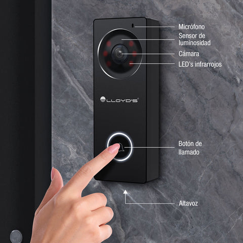 Video Interfón HD de 7" con Chapa Eléctrica Incluida (LC-1415)
