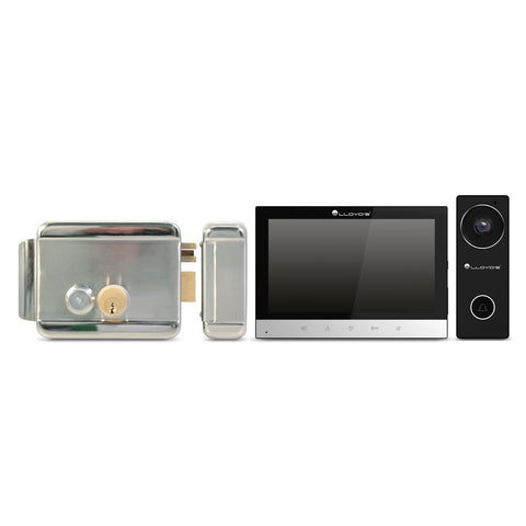 Video Interfón HD de 7" con Chapa Eléctrica Incluida (LC-1415)