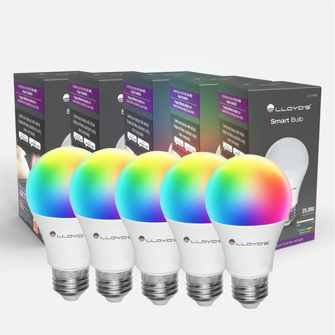 Foco inteligente WiFi, multicolor + Luz blanca fría y cálida RGB CCT (LC-1192)