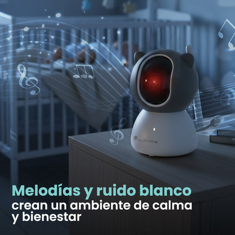 Cámara para Bebé con Monitor de 5″ y Visión Nocturna | Lloyd’s LC-1366