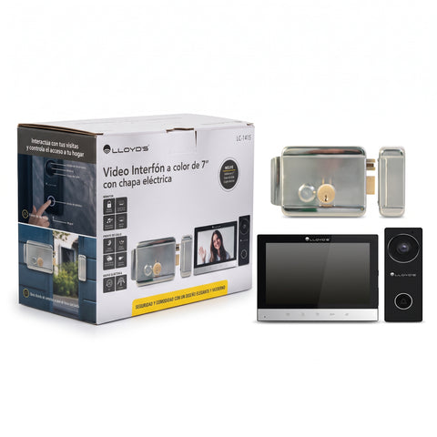 Video Interfón HD con Monitor de 7″ y Chapa Eléctrica Incluida | LC-1415