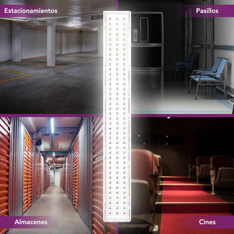 Lámpara de Emergencia de 120 LEDs 700 lúmenes (LP-340)