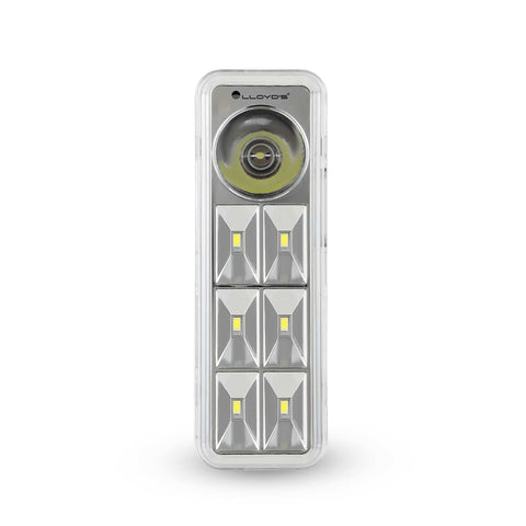 Set de 2 Lámparas de Emergencia con Linterna Integrada (LP-344)