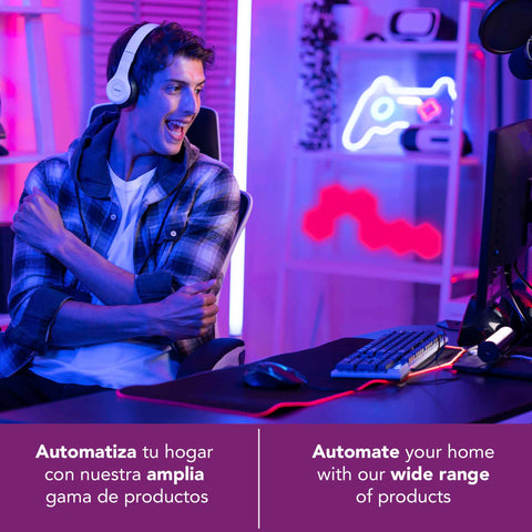 Tapete para mouse con luz RGB inteligente WiFi (LC-1403)