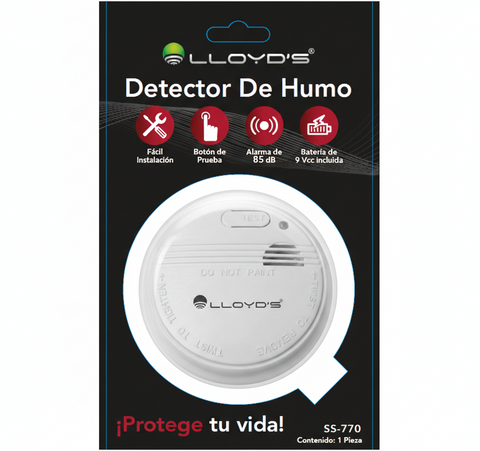 Detector de Humo con Alarma (SS-770)