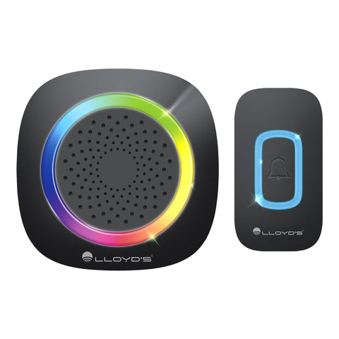 Timbre Inalámbrico Premium con Alerta Visual RGB (LT-738)