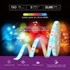 Tira de LED inteligente 5 metros, amplia gama de colores RGB (LC-1326)